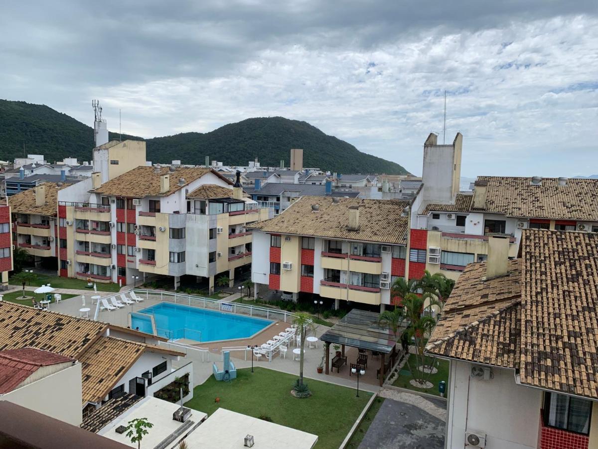 Apartamento Com Vista Do Mar Em Residencial Com Piscina Apartman Florianópolis Kültér fotó